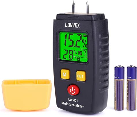 Wood Moisture Meter, LONVOX Pin